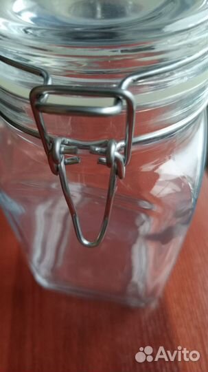 Банка с крышкой стекло вакуум для продуктов