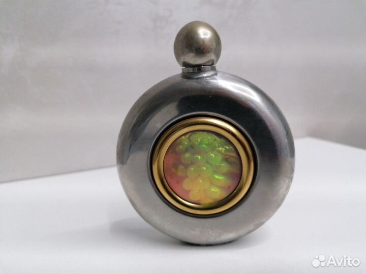 Фляжка круглая винтаж