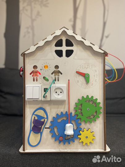 Бизидом / бизиборд большой со светом 