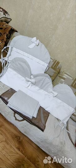 Бортики + кпб в тон