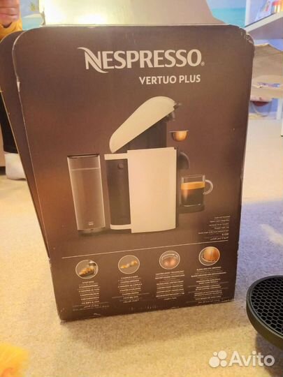 Кофемашина nespresso vertuo plus