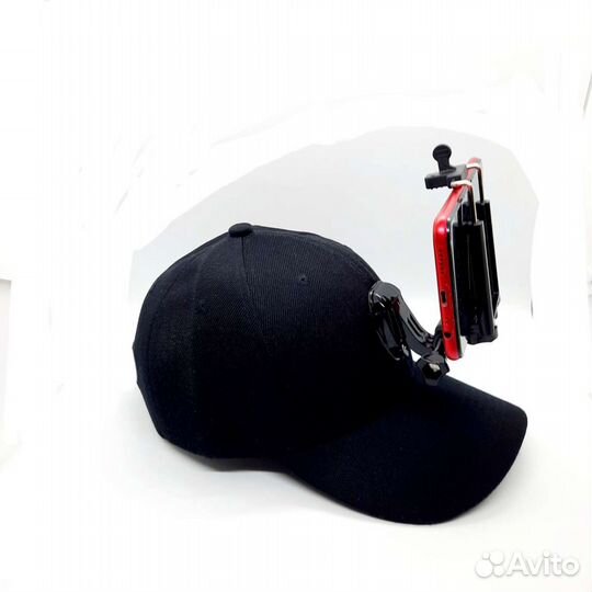 Кепка с креплением для камеры и смартфона