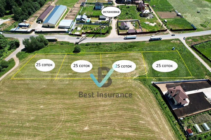 Участок 100 сот. (СНТ, ДНП)