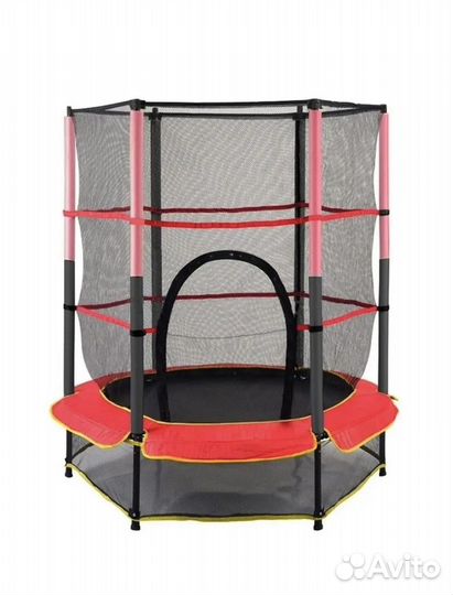 Детский батут с сеткой