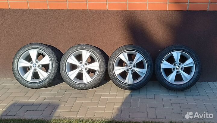 Комплект колес зима octavia 205/55/r16