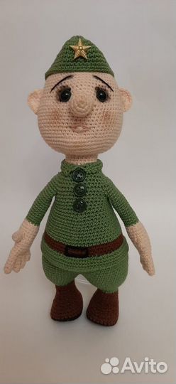 Вязаные игрушки ручной работы