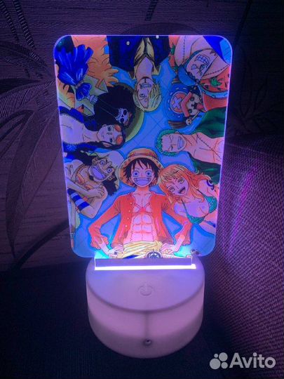 Светильник-ночник Ван Пис: Пираты соломенной шляпы