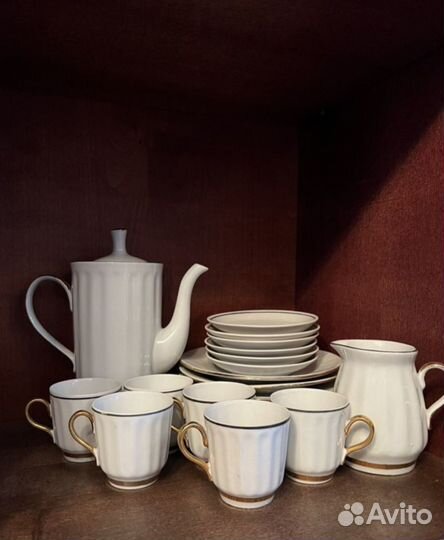 Кофейный сервиз. Барановка 70-е годы СССР