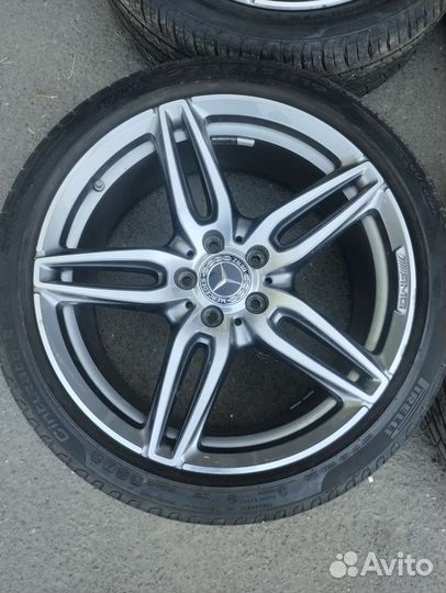 Колеса R19 Мерседес amg оригинал разноширокие