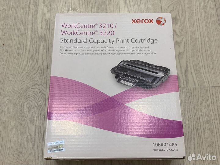 Картридж xerox WorkCentre 3210/3220