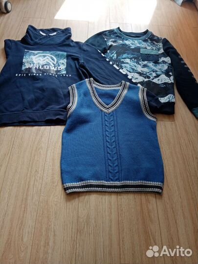 Пакет вещей на мальчика размер 146