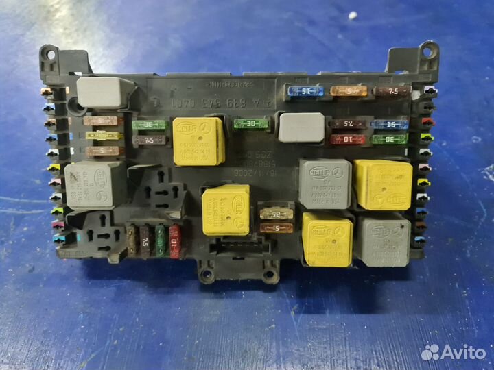 Передний блок SAM Mercedes W639 OM646