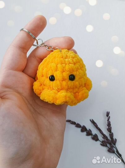 Брелок для ключей осьминог