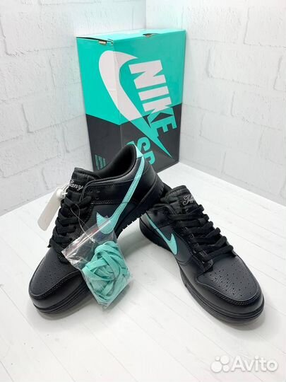 Кроссовки Nike Air Force 1 x Tiffany luxe