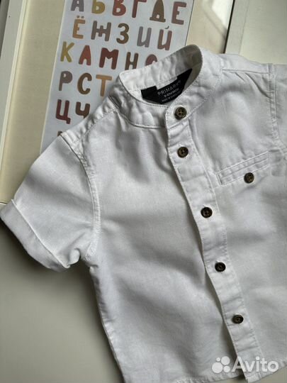 Рубашка для мальчика 80