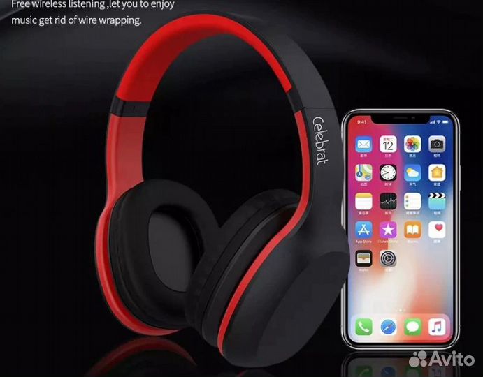 Беспроводные наушники Celebrat A18 Wireless Headse