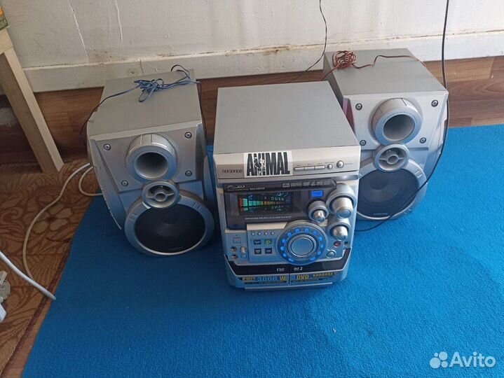 Музыкальный центр samsung караоке/CD-DVD/касеты