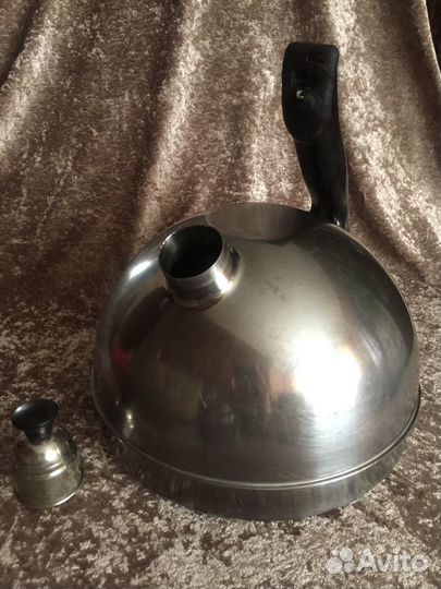 Чайник с свистком нержавейка СССР, б\у