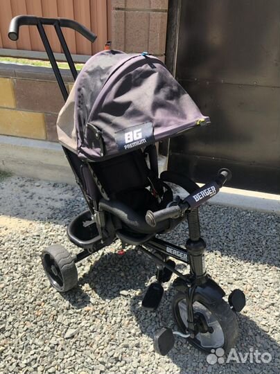 Детский велосипед с ручкой бу