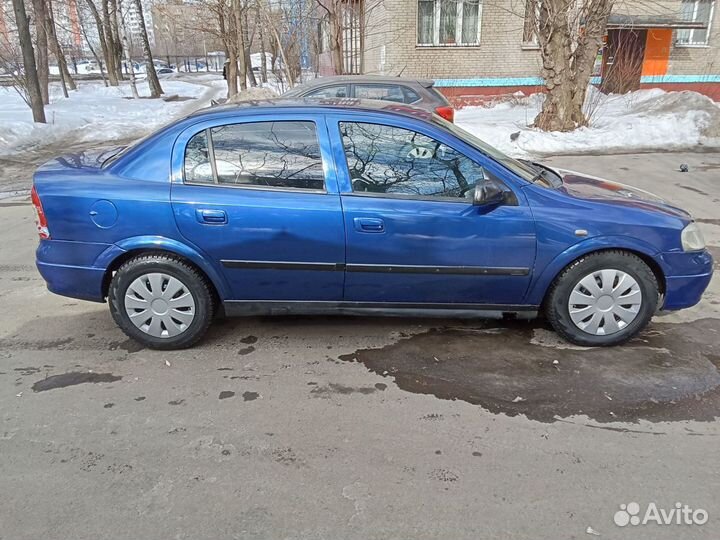 Opel Astra 1.6 МТ, 2003, 165 000 км