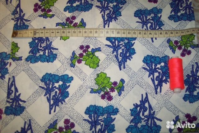 Ткань ситец, сатин СССР