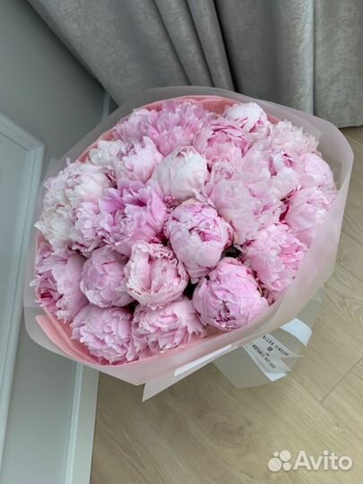 Пионы букеты цветы