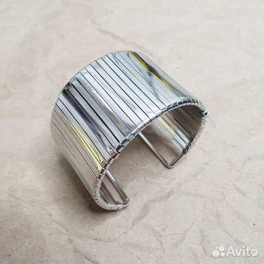 Браслет широкий металл