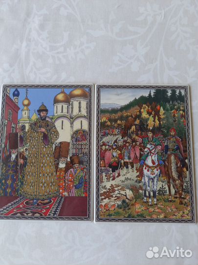 Плакетки фарфор