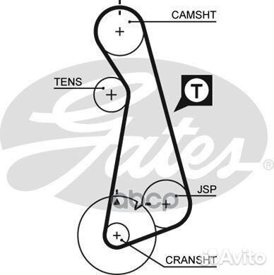 Комплект ремня грм VAG A4/passat -01 1.6 K025424XS