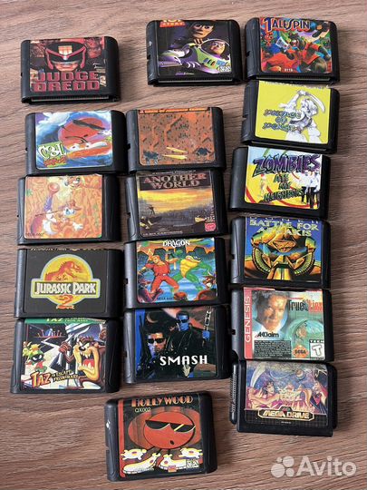 Картриджи для sega