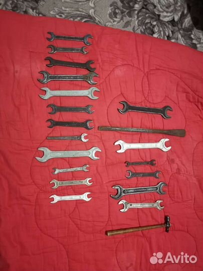 Набор гаечных глючей СССР