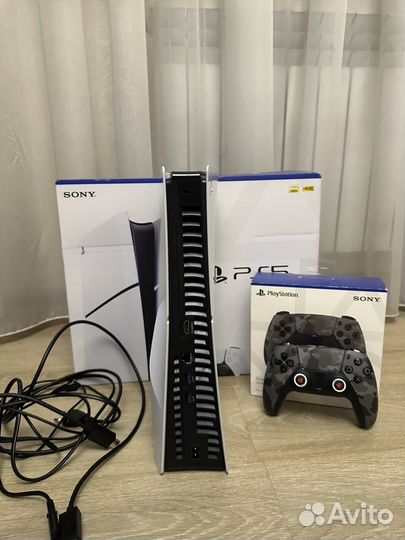 Sony playstation 5 slim с дисководом