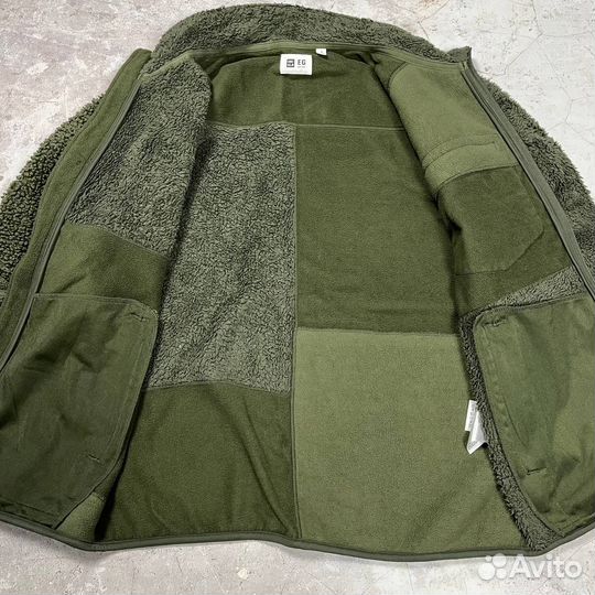 Шерпа кофта флис Uniqlo Engineered Garments
