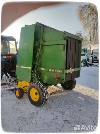Пресс-подборщик John Deere 550, 1995