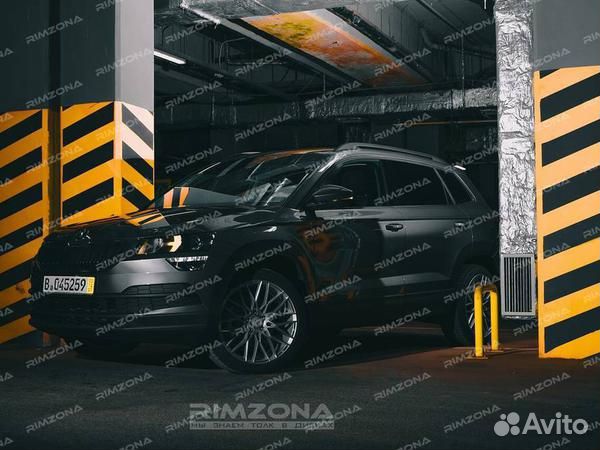 Литые диски IFG34 R18 на Skoda Karoq