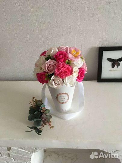 Мыльные розы букеты