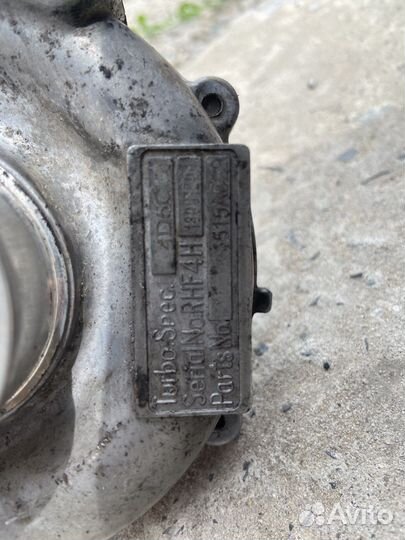 Турбина mitsubishi l200