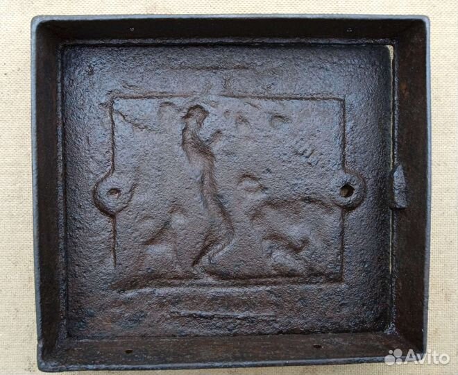 Дверца для печки чугунное литье