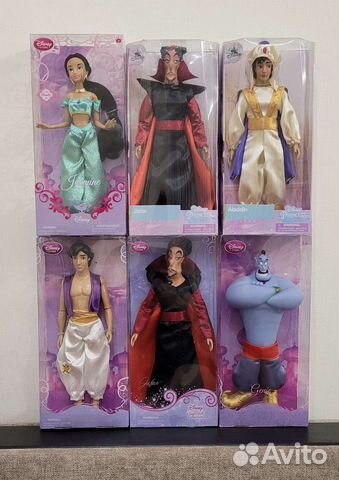 Куклы Аладдин, Джафар, Джин Дисней