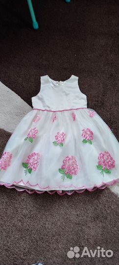 Платье для девочки 92