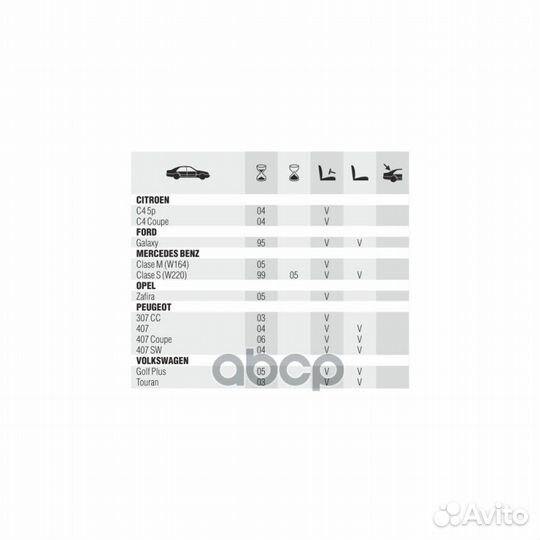 Щетка стеклоочистителя бескаркасная (700 мм) 