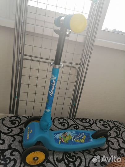 Самокат 3-х колёсный kriess