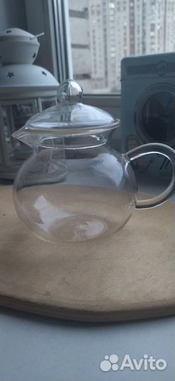 Чайник заварочный стеклянный