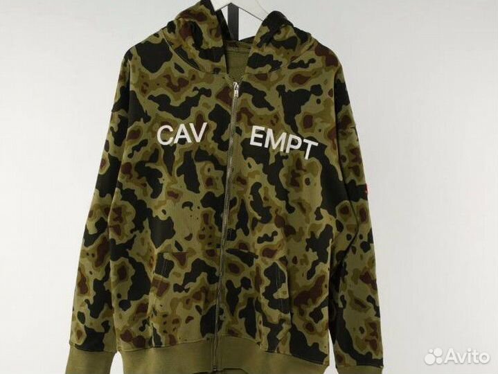 Зип худи оверсайз Cav Empt bape style