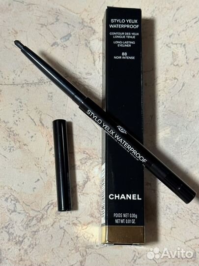 Chanel карандаш Stylo Yeux Waterproof черный новый