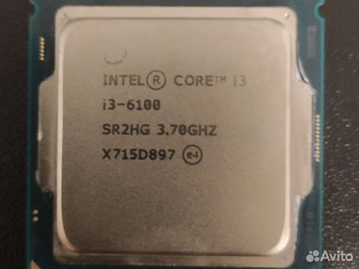 Intel core i3 6100