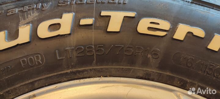 Bfgoodrich Mud-Terrain T/A KM2 285/75 R16