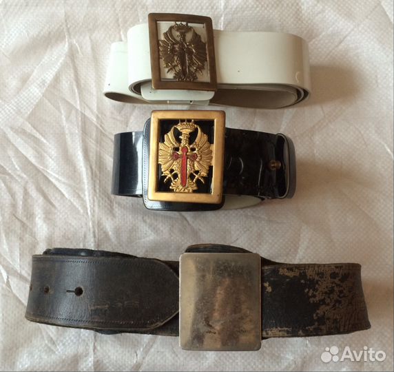 Ремень и кокарда