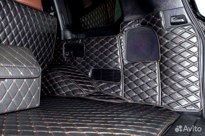 Автоковрики на Toyota Land Cruiser 200 2016г