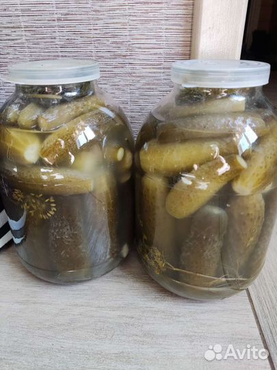 Огурцы соленые